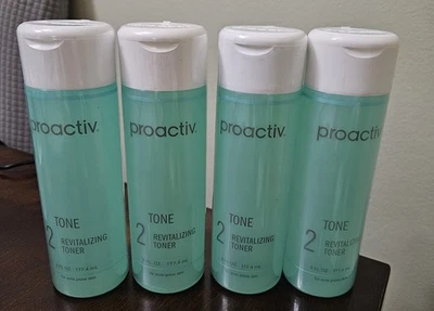 Lote de 4 tónicos revitalizantes Proactiv 6 oz suministro para 90 días, 24 oz en total, paso 2 nuevos Foto 1 de 4