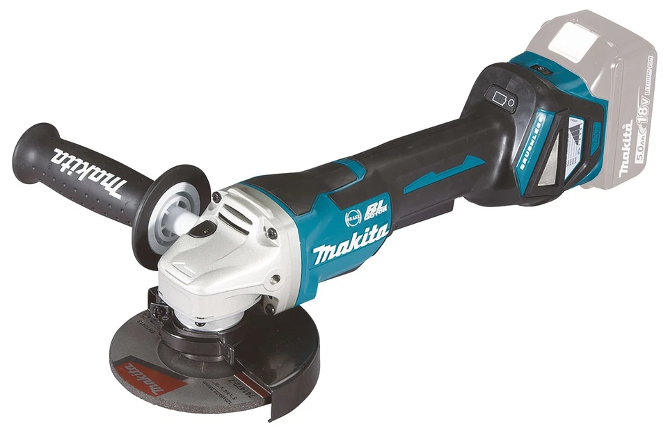 Makita Akku-Winkelschleifer DGA517, 18 V, mit Paddelschalter - Bild 1 von 1