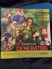 Generator Vol. 2 (Sega Dreamcast) Disc And Original Sleeve