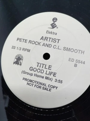 Pete Rock And CL Smooth Good Life VG+ Promo 12 Inch Vinyl - Image 1 of 4