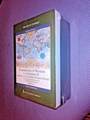 Great Courses DVDs  :         FOUNDATIONS OF WESTERN CIVILIZATION II      sealed - Image 1 of 2