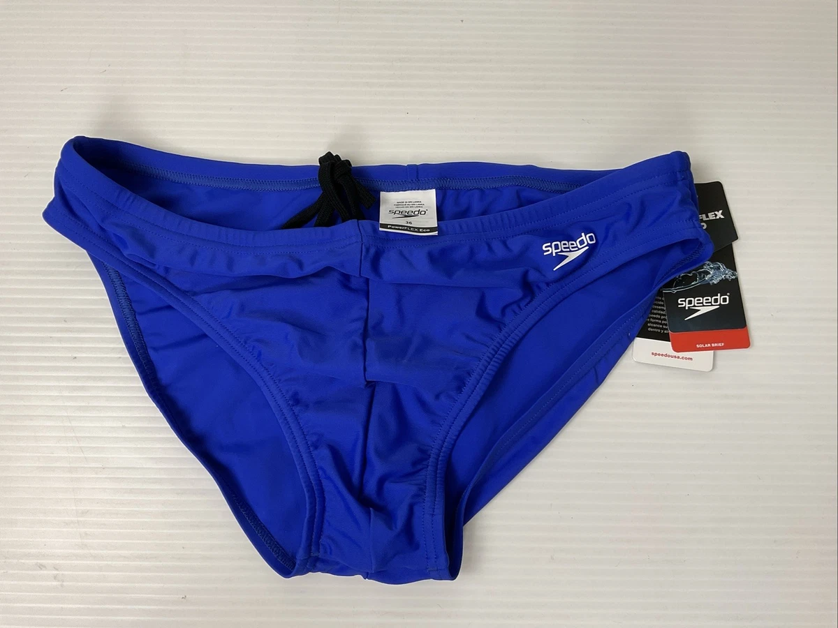 Speedo Purpose Brief Team Badehose – Royal Blue, Größe 30, Für Schwimmen & Training