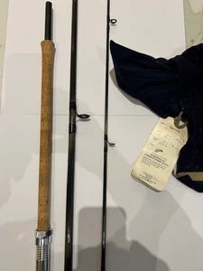 HARDY SPECIALIST FAVOURITE Carbon Fibre 12ft-6ins rod with chrome plugs + bag - Picture 1 of 10