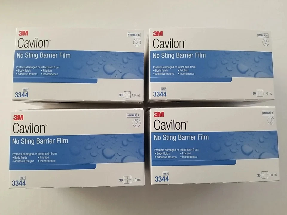 3M Cavilon без жала кожи барьер пленка 1 мл стерильный 3344 30ct - лот из 4 коробок - Изображение 1 из 1