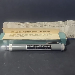 Vintage  Combination Telescope and Research Pocket Microscope, Made in Japan - Picture 1 of 8