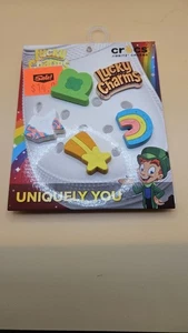5 Pack Crocs "Lucky Charms" Jibbitz Limited Edition Shoe Charms- New - Picture 1 of 5