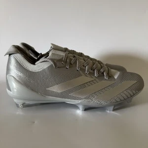 Adidas Herren 10,5 ADIZERO ELECTRIC+ II FUSSBALLSCHUHE silber metallic IH5978 NEU - Bild 1 von 9