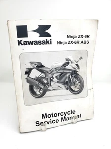 2013 Kawasaki Ninja ZX-6R & ABS FACTORY SERVICE MANUAL REPAIR 99924-1462-31 - Picture 1 of 11