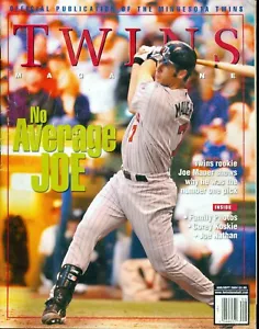 Programa de gemelos de Minnesota 2004: Joe Mauer en portada - Imagen 1 de 1