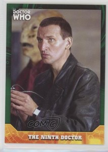 2016 Topps Doctor Who Signature Series Green 11/50 The Ninth Doctor #9 fm0