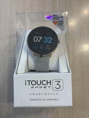I TOUCH SPORT 3 SMARTWATCH FITNESS TRACKER BRAND NEW - Image 1 of 4
