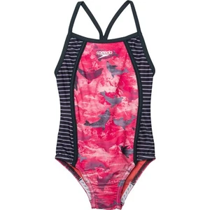 Girls Speedo one piece swimsuit size 4 NEW NWT - Picture 1 of 1