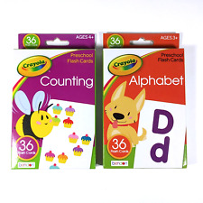 Crayola 36 Subtraction Math Skills Learning Flash Cards for Kids Ages 5