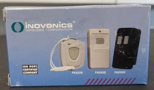 Brand New Inovonics FA205D Double-Button Belt Clip Transmitter - Picture 1 of 6