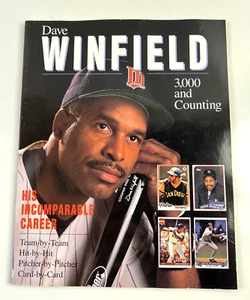 Dave Winfield 3000 and Counting - St. Paul Pioneer Press Book Minnesota Twins - Imagen 1 de 9