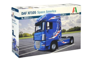 1:24 ITALERI Daf Xf105 510 Space America Tractor Truck 2-Assi 2011 Kit IT3933 - Foto 1 di 2