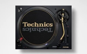 Technics SL-1200M7L-K Black Gold MK7 DJ Turntable 50th Anniversary Limited Japan - Picture 1 of 4