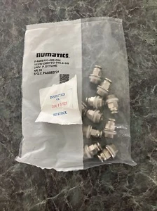 Numatics Push To Connect Male Connector Fitting NWB103-006-002 Bag of 10  - Picture 1 of 4