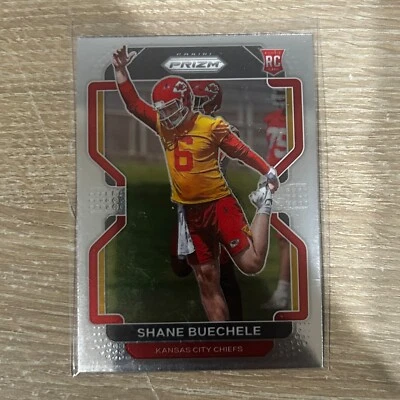 2021 Panini Prizm - Rookie #396 Shane Buechele (RC) Base Kansas City Chiefs - Image 1 of 2