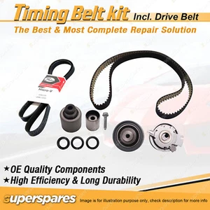 Timing Belt Kit & Gates Belt for Volkswagen EOS 1F Golf Type 6 2.0L 2008-2011 - Picture 1 of 2