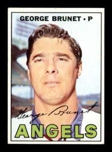 1967 Topps #122 George Brunet   EX/EX+ X2824900
