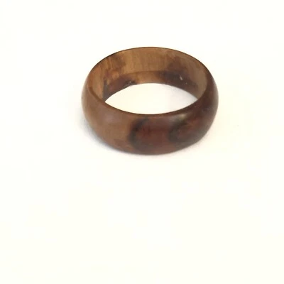 Anillo de madera para hombre, hecho a mano, regalo, cumpleaños, boda, regalo para ti. talla 10 Foto 1 de 4