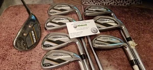 CALLAWAY MAVRIK IRONS 5-PW + CALLAWAY MAVRIK HYBRID - FREE SHIPPING - Picture 1 of 7