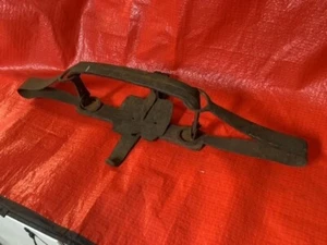 Newhouse Vintage Trap Hand Forged Fur Trade Beaver 25 1/2" Double Long Spring - Picture 1 of 6