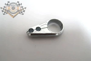 Arlen Ness Billet Radius Cable Clamp 1" Throttle Dual KABELFÜHRUNG Gaszüge Evo - Picture 1 of 3
