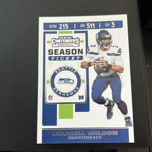 2019 Panini Contenders - Season Ticket #90 Russell Wilson - Picture 1 of 2