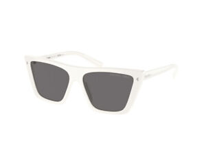 Prada Sunglasses PR 21ZS  1425Z1 White grey Woman