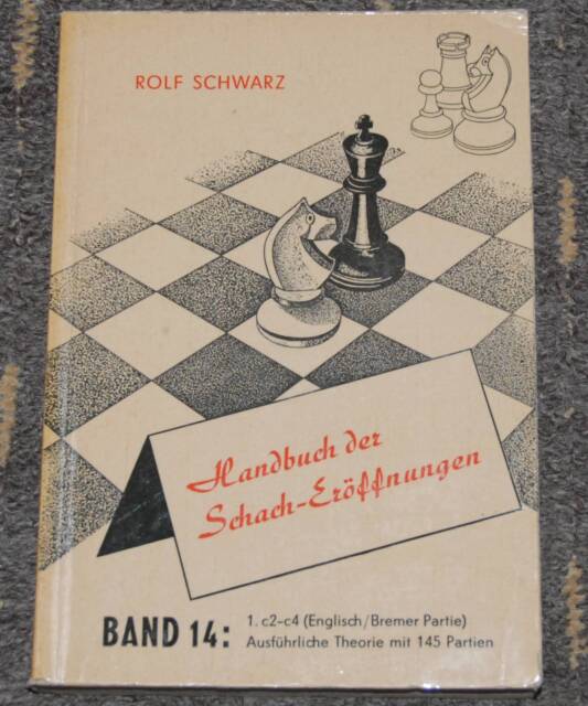 Bruno Ullrich Die Caro-Kann Verteidigung 1952 Chess Opening Theory in  German