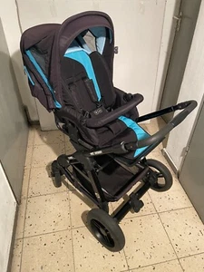 abc design Turbo 4s Kinderwagen inkl. Babywanne, Sportsitz, Sonnen-/Regenschutz - Bild 1 von 20