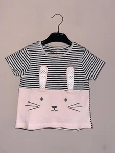 Next Bunny Girls Multicolor Summer T-Shirt Various Sizes Brand New - Picture 1 of 20