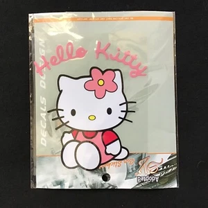 Pegatina de vinilo Hello Kitty para ventana/habitación/fiesta/portátil/tarjeta hágalo usted mismo St-142 - Imagen 1 de 3
