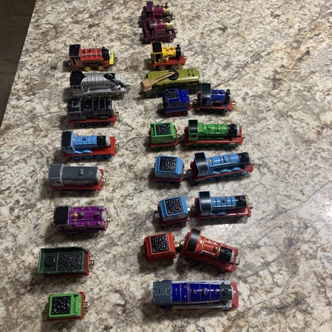 Gullane Thomas & Friends Diecast Magnet Train Lot Diesel Lady Etc Cover