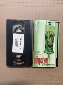 VHS: The Surgeon (1994) Peter Boyle: promo screener - Picture 1 of 8