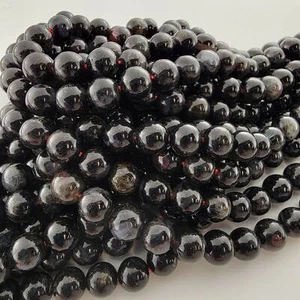 Astrophyllite Golden Flash Beads Natural Smooth round Crystal Stone 6Mm 8Mm 10Mm - Picture 1 of 15