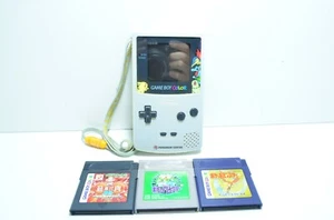 Nintendo Gameboy Color Pokemon Center Limited Edition Gold and Silver Tested - Picture 1 of 7
