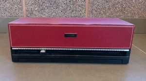 Discgear Selector 120HD Faux Leather 120-Disc CD Case w/Title Sheet - Red - Picture 1 of 12