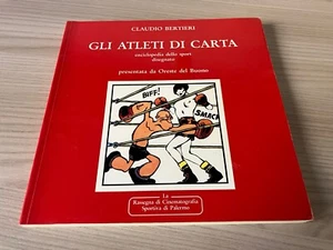 GLI ATLETI DI CARTA Enciclopedia dello sport disegnato Bertieri Oreste del Buono - Imagen 1 de 9