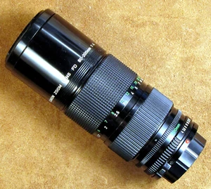 Canon FD 80-200 mm S.S.C.; f 1:4,0; Vintage Drehzoom-Objektiv - Bild 1 von 8