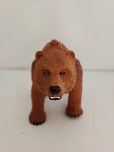 Roaring Action Electronic Grizzly Bear 6" Action Figure Toy Works Perfectly - Picture 1 of 8