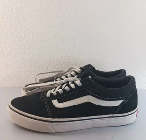 VANS Old Skool Off the Wall Black Sz 8 Men Low-Top Skate Sneakers - Picture 1 of 8
