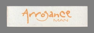 Advertising card - advertising card - arrogance - Picture 1 of 1