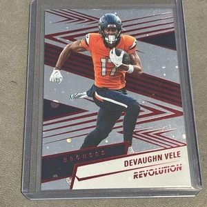 2025 Panini Revolution- Cosmo Devaughn Vele #47 (RC) Denver Broncos- Free Shipp - Picture 1 of 2
