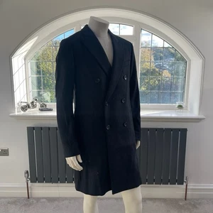 Paul Smith PS Double Breasted  Wool Over Coat Jacket Size Large RRP £445 BNWT - Picture 1 of 12