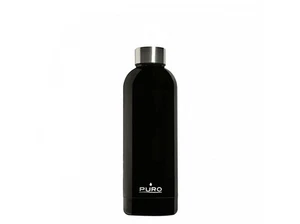 Botella - Puro Hot&Cold, 500ml, Térmico, Acero inoxidable, Negro - Imagen 1 de 2