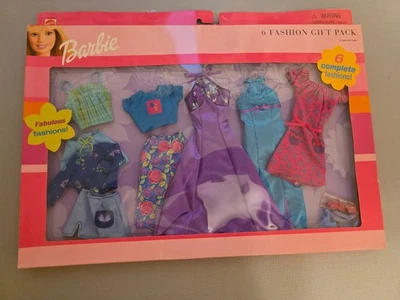 Barbie Moda 2000 Mattel 6 Moda Paquete de Regalo y Zapatos Variedad #68073-65 Nuevo en Caja Foto 1 de 4