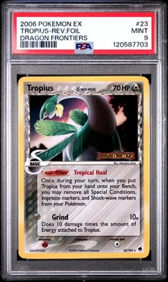PSA 9 Tropius Reverse Holo #23 2006 Pokemon Ex Dragon Frontiers 120587703 - Image 1 of 2